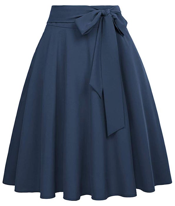 Belle Poque Women's High Waist A-Line