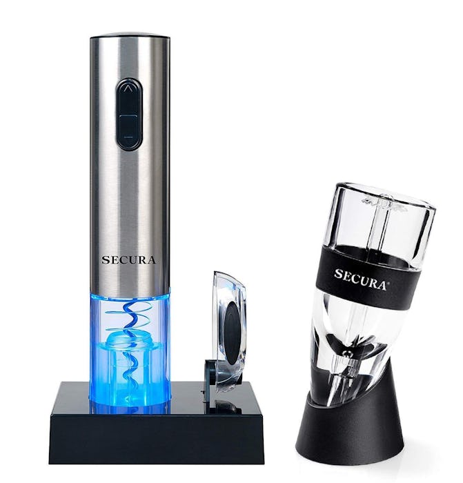 Secura Electric Opener, Foil Cutter, Wine Aerator