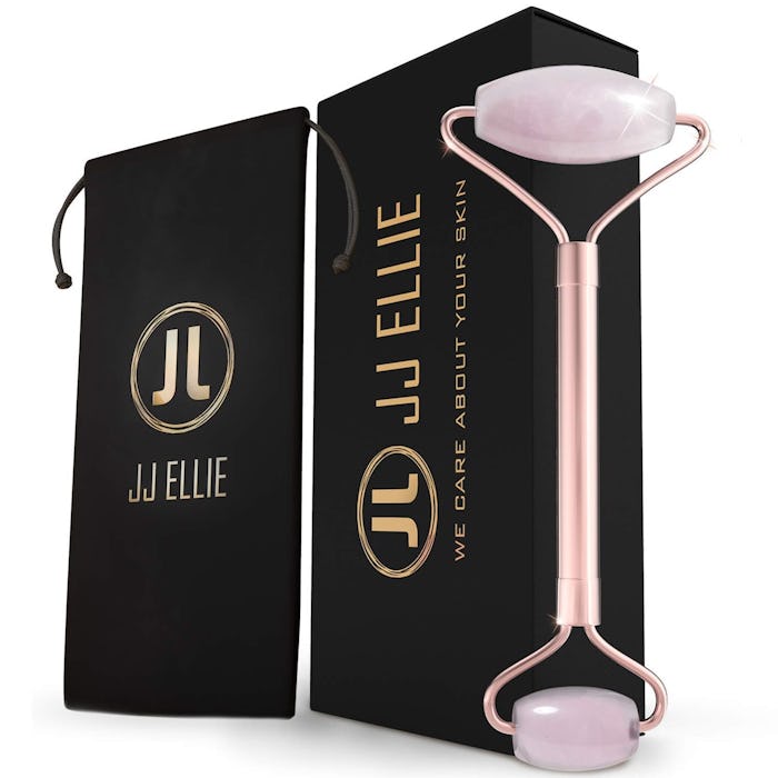 JJ Ellie Rose Quartz Roller For Face