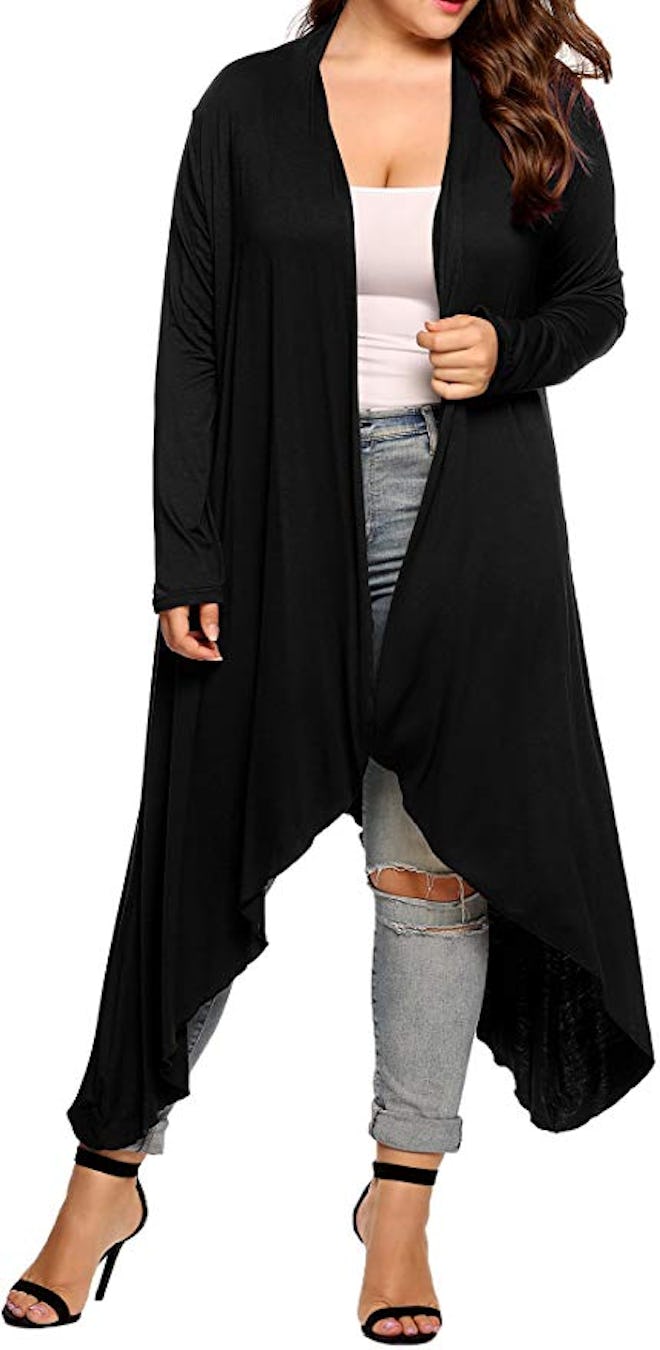 IN'VOLAND Women's Plus Size Cardigan