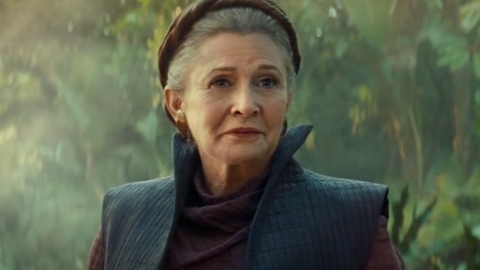 Image result for the rise of skywalker leia