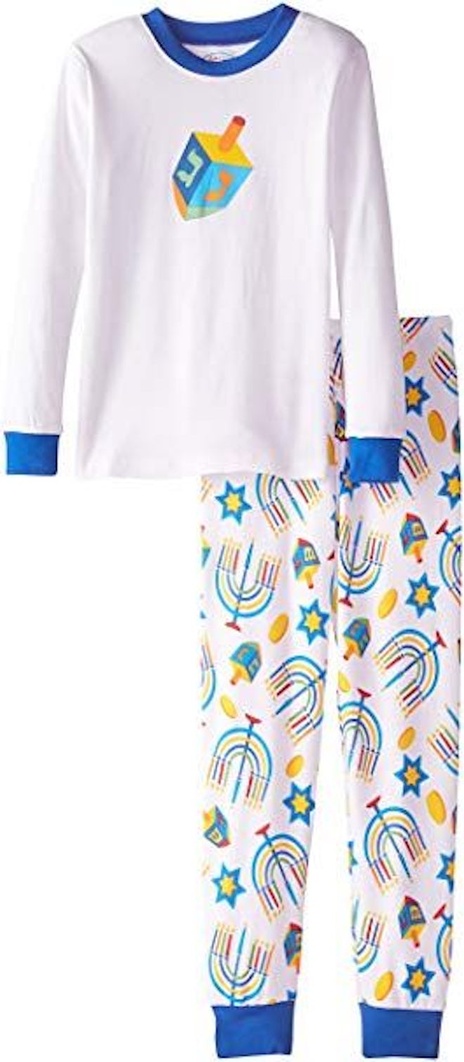 Sara's Prints Unisex Kids Long John Pajamas