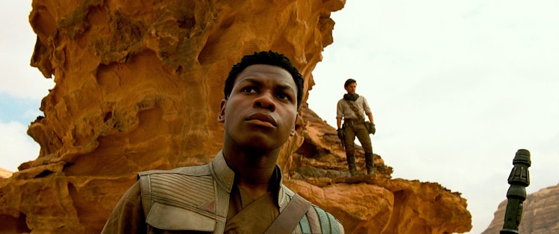 John Boyega as Finn in 'Star Wars: The Rise Of Skywalker'
