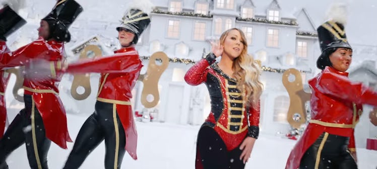 Mariah Carey’s New “All I Want For Christmas Is You” video is so festive.