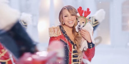 You can see Mariah Carey's kids in her new “All I Want For Christmas Is You” Video.