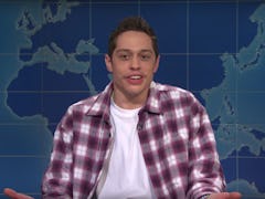 Pete Davidson implied he may be checking into rehab over 'Saturday Night Live's winter break.