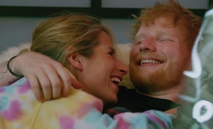 Ed Sheeran’s “Put It All On Me” Music Video features a cameo with his wife.