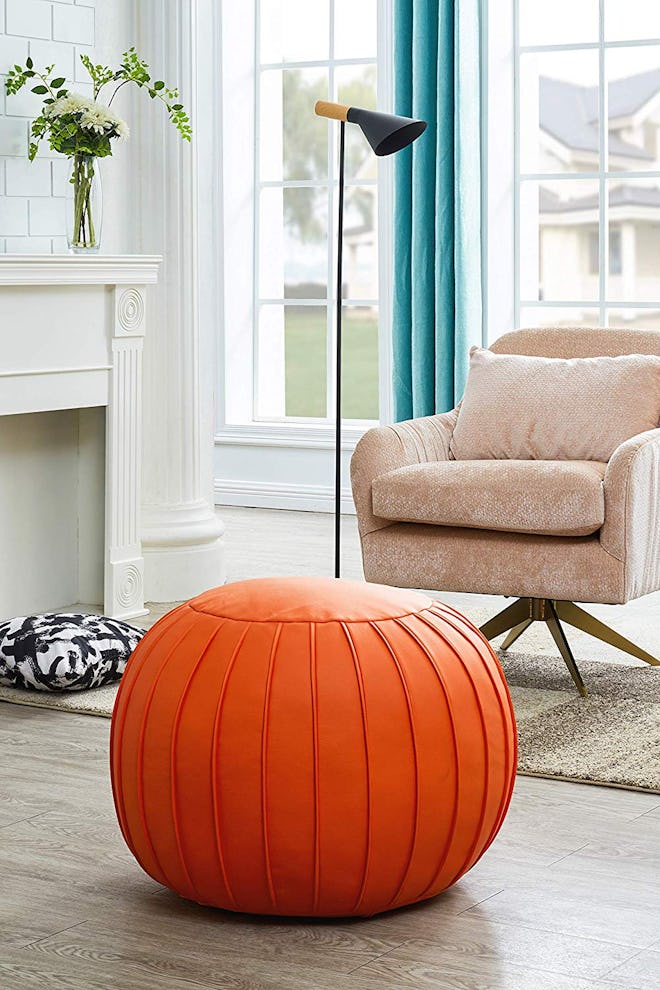 Comfortland Decorative Round Pouf