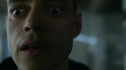 Rami Malek as Elliot's mastermind identity in Mr. Robot