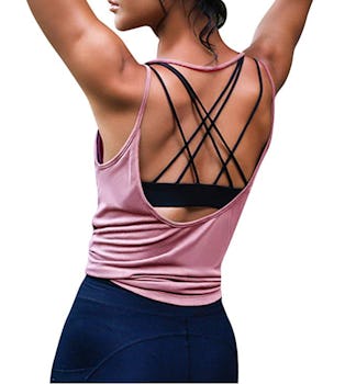 Ekouaer Women's Yoga Tank Top