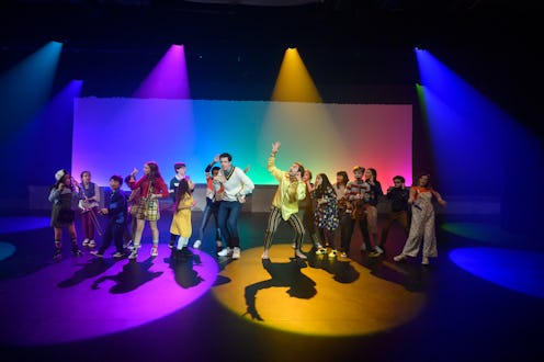 John Mulaney, Jake Gyllenhaal as Mr. Music, and the Sack Lunch Bunch in John Mulaney & The Sack Lunc...