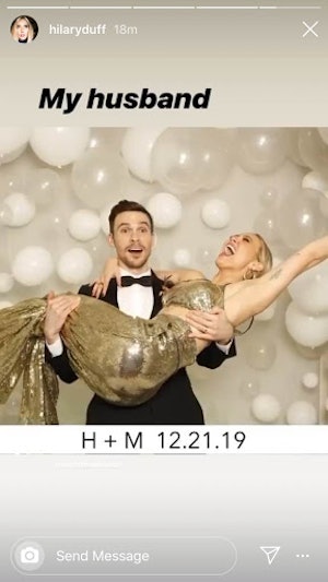 Hilary Duff Matthew Koma wedding pics