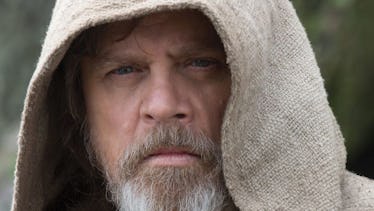 Luke Skywalker in The Last Jedi