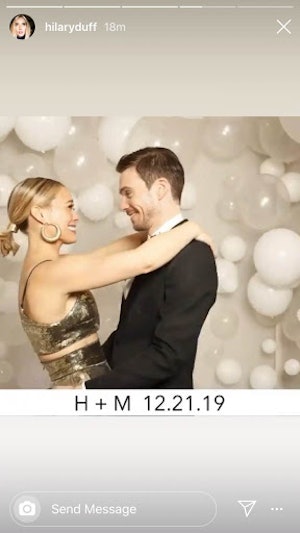 Hilary Duff and Matthew Koma wedding photos