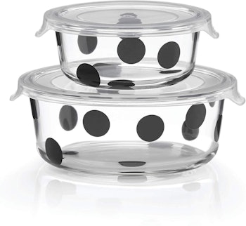 Kate Spade New York Deco Dot Round Dishes (4-Piece Set)