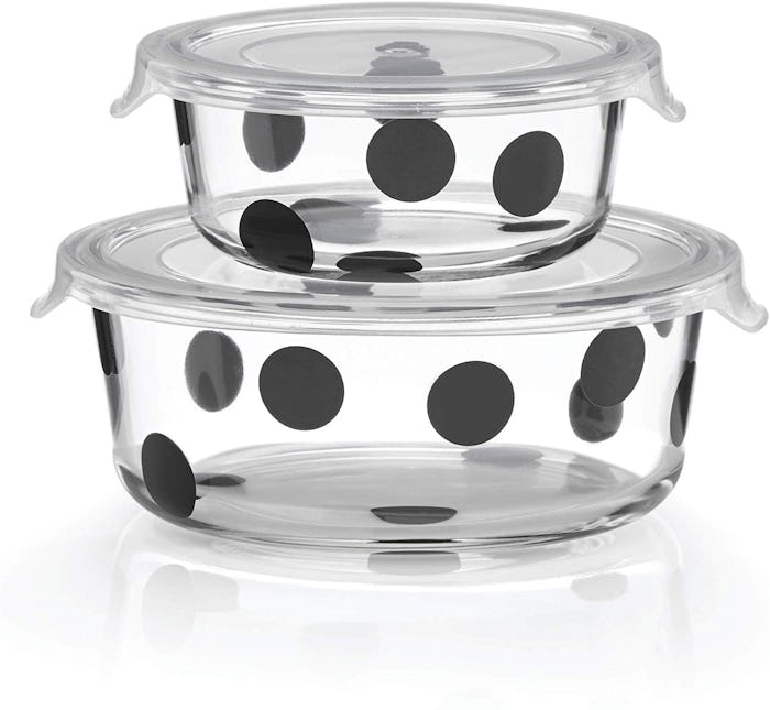 Kate Spade New York Deco Dot Round Dishes (4-Piece Set)