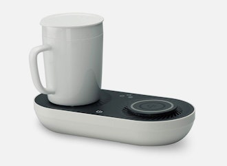 Wireless Qi Fast Charger with Mug Warmer