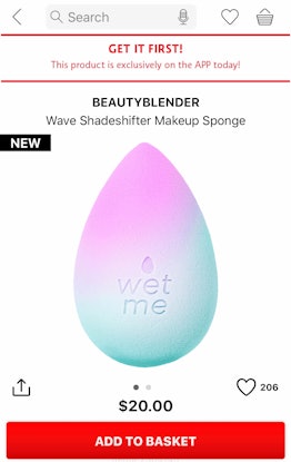 The new BeautyBlender Wave is available now on the Sephora app.