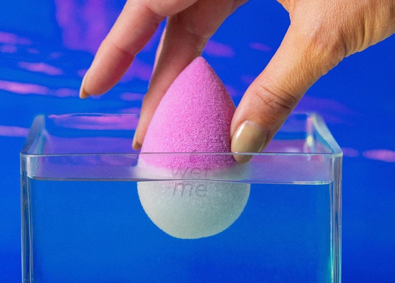 BeautyBlender's color shifting sponge makes sure you never forget to wet your sponge.