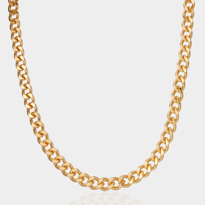 Mia Thick Curb Chain Necklace