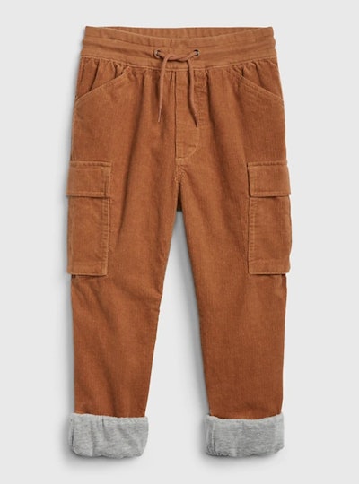 Kids Lined Cord Joggers