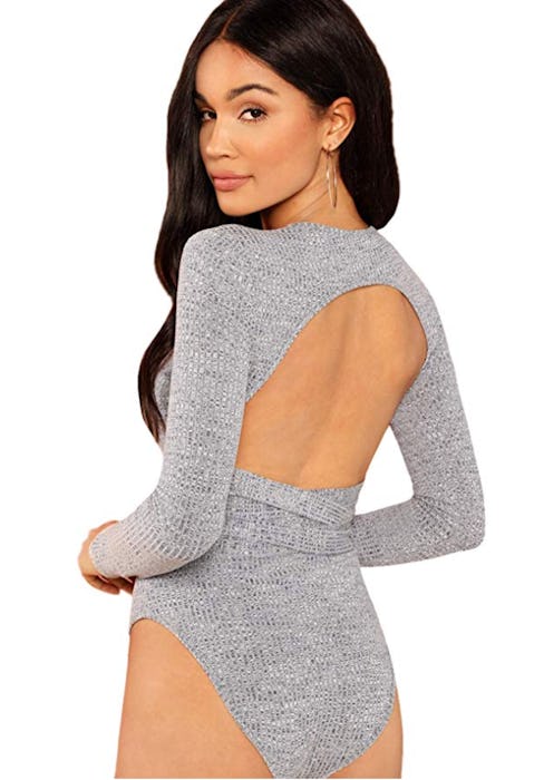 Verdusa Long Sleeve Bodysuit