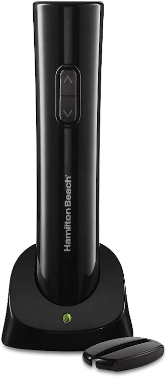 Hamilton Beach Cordless Electric Wine Opener With Foil Cutter