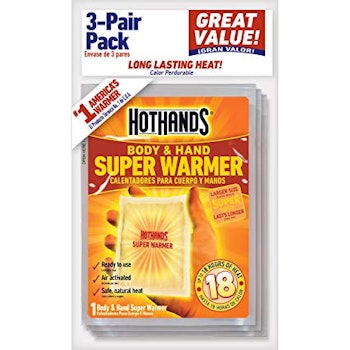 HotHands Body & Hand Super Warmers (3 Pairs)