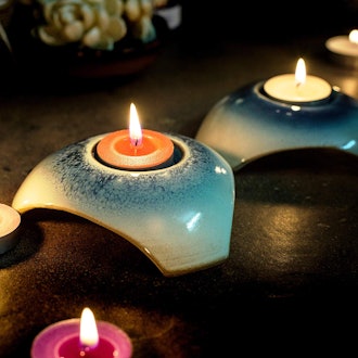 Exquizite Variety Collection Highly Scented Tealight Candles Set (90 Candles, 6 Scents)