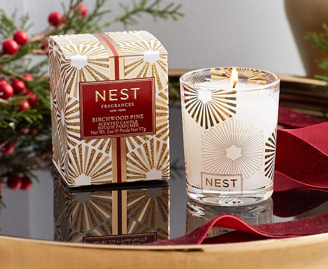 NEST Fragrances Votive Candle (Birchwood Pine Scent)