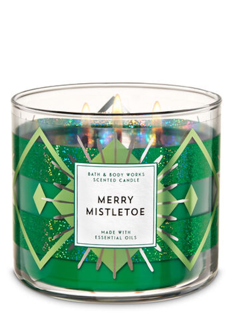 Merry Mistletoe 3-Wick Candle