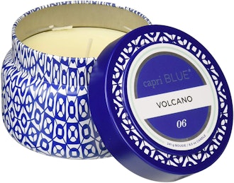 Capri Blue Printed Travel Tin Candle (Volcano Scent)