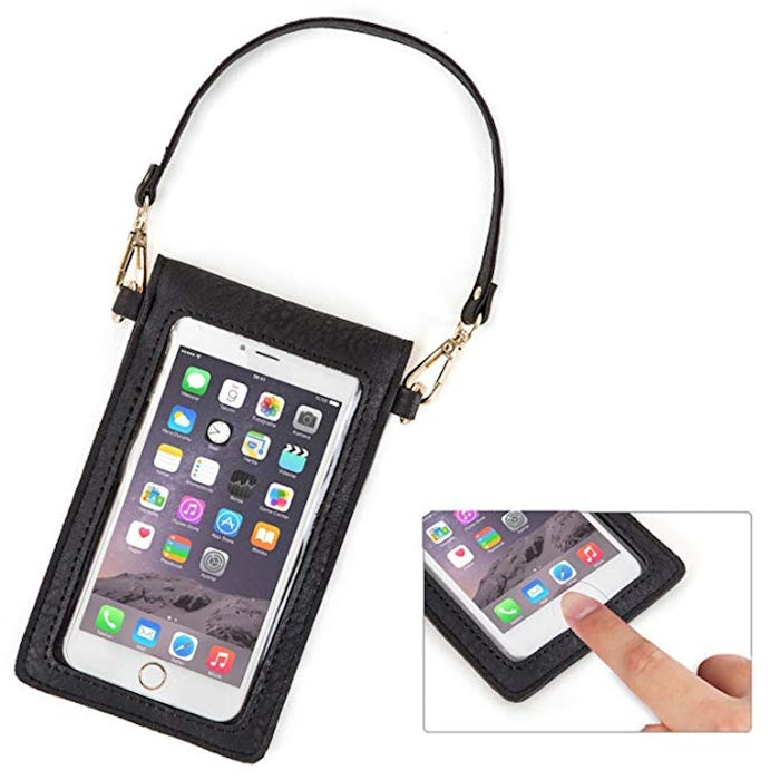 AnsTOP Leather Phone Purse