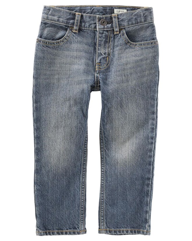 Classic Jeans—Rail Tie True Blue Wash