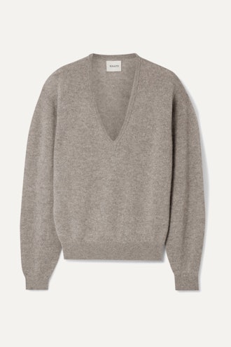 Stretch Cashmere Sweater