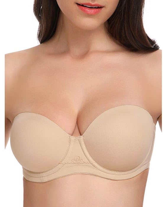 Wingslove Women's Strapless Underwire Bra