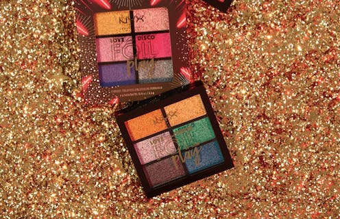 Target's winter clearance sale includes gift sets and holiday makeup like this NYX eyeshadow palette