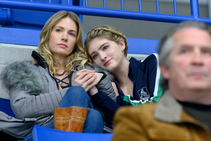 January Jones as Carol Baker in Netflix's Spinning Out