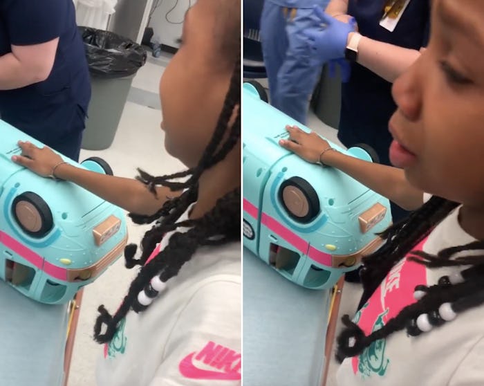 As kids begin to play with their holiday gifts, parents have issued warnings that the LOL Surprise G...