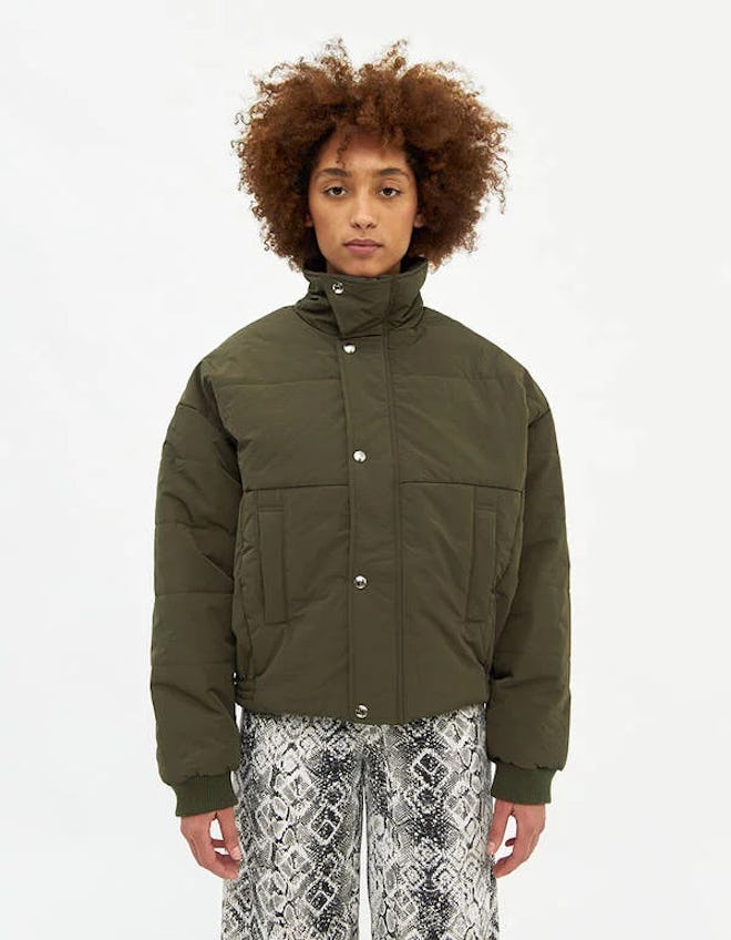 Willow Puffer Jacket in Olive