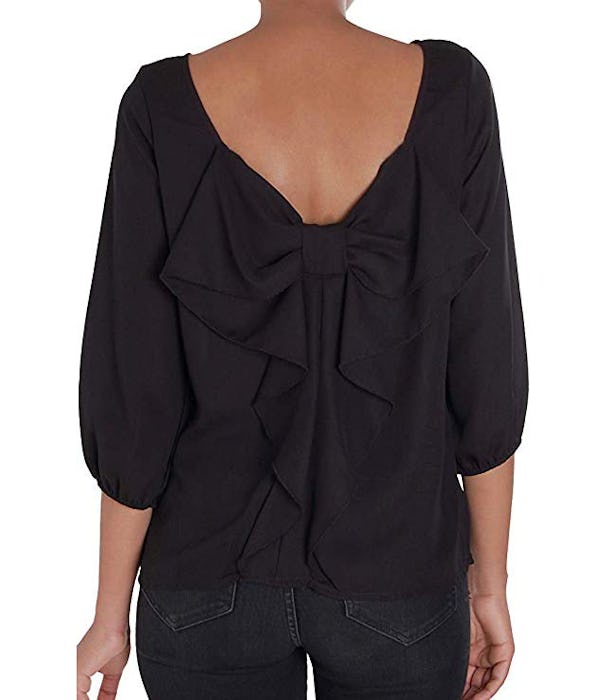 Humble Chic Bow Back Blouse