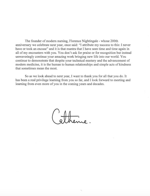 Kate Middleton’s Letter To Midwives is an ode to midwives of the world.