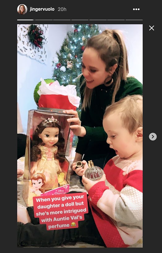 Jinger Duggar's daughter Felicity's reaction to her Christmas present was so relatable.