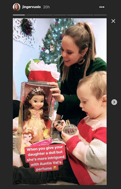 Jinger Duggar's daughter Felicity's reaction to her Christmas present was so relatable.