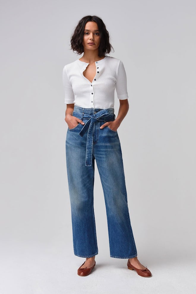 Kelly Paperbag High Rise Jeans