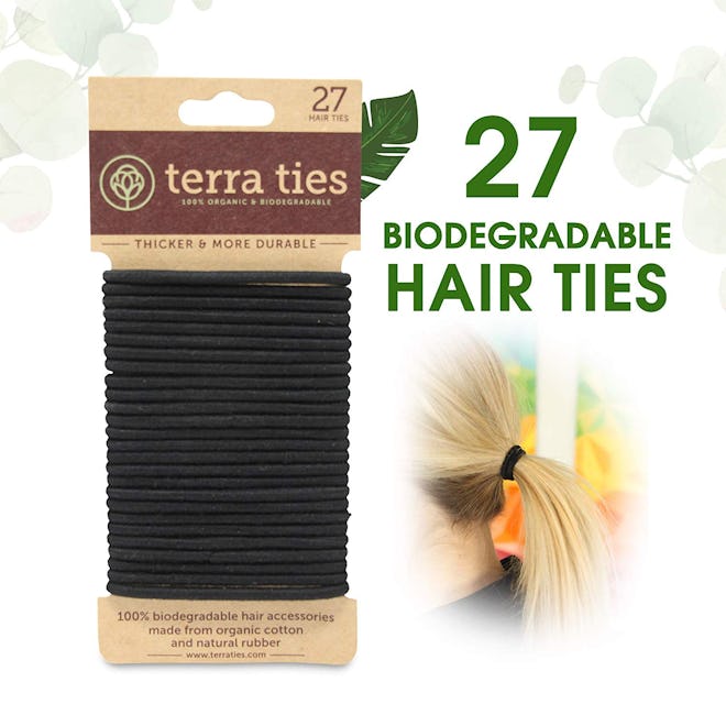 Terra Ties Biodegradable Hair Ties (27-Pack)