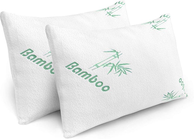 Plixio Bamboo Hypoallergenic Pillows (2-Pack)