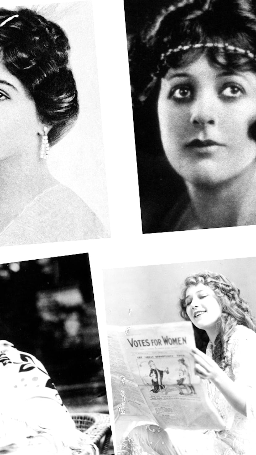 Women who pioneered the film industry 100% years ago in black and white