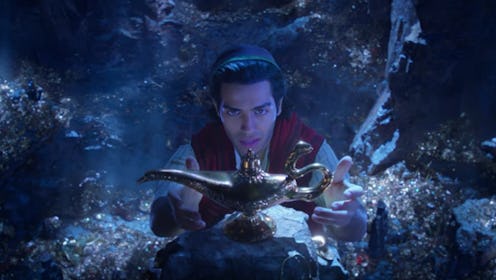 Mena Massoud stars as Aladdin in the live-action Disney film.