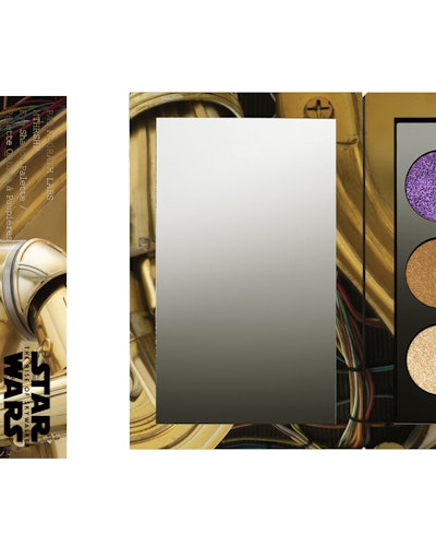 MTHRSHP: Galactic Gold Eyeshadow Palette from Pat McGrath Labs' Star Wars: The Rise Of Skywalker col...